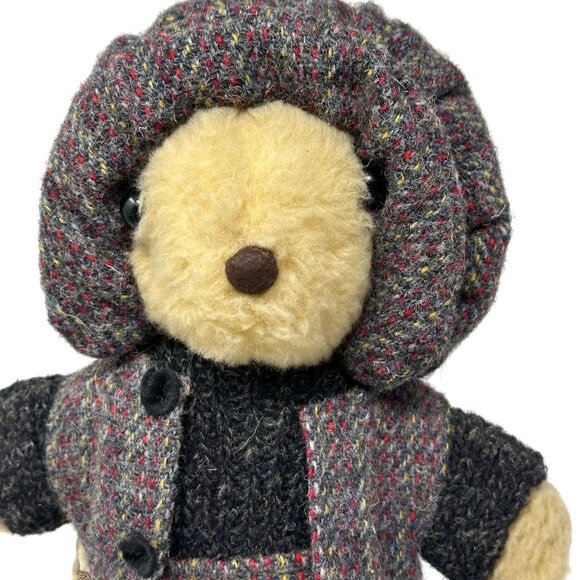 Raebhat Originals Isla Bear 13in Harris Tweed Doll Scotland Collectible Vtg 1982 - Picture 3 of 16